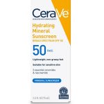 Cerave Hydrating Mineral Sunscreen SPF50 Face 75ml